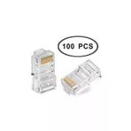 Lebron Rj45 Konnektör Uç 100 Adet - 1 Paket Internet Uç