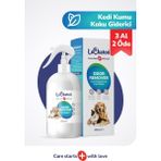 LeChaton Pet Care Kedi Kumu ve Tuvaleti Koku Giderici, Idrar ve Çiş Spreyi, Kokusuz Tuvalet Için, 250 ml - Beyaz
