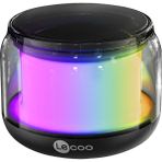 Lecoo DS106 Pro Kablosuz Bluetooth 3W RGB Siyah Stereo Taşınabilir Hoparlör
