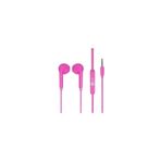 Lecoo EH104 Kablolu 3.5 mm Pembe Jacklı Kulak İçi Mikrofonlu Kulaklık