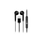 Lecoo EH104 Kablolu Type-C Girişli Mikrofonlu Kulak İçi Kulaklık - Sağlam Kablo Yapısı, Ses Ayarı Panelli, Stereo HD Mikrofon, Spor İş, Oyun için Evrensel Uyumluluk, Kulak İçi Kulaklık Siyah