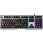 Lecoo KB121 USB Kablolu Makro Mekanik Membran Gaming Q Klavye Gri