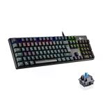 Lecoo Kg1101 Q Trk Usb+Makro Tuşlu Mekanik+Blue Switch Rgb Aydınlatmalı Klavye