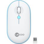 Lecoo Lenovo Lecoo Ws212 Kablosuz 1600Dpı 4 Tuslu Optik Mouse Beyaz & Mavi