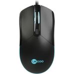 Lecoo MS120 Siyah Optik Kablolu Mouse