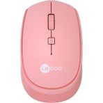 Lecoo Usb Optik Kablosuz Mouse Pembe Ws202-P