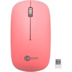 Lecoo Usb Optik Kablosuz Mouse Pembe Ws214-P
