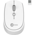 Lecoo WS202 Kablosuz 1200 DPI 4 Tuşlu Beyaz Optik Mouse