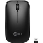 Lecoo WS208 Kablosuz 1200DPI 3 Tuşlu Optik Mouse Siyah