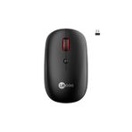 Lecoo WS211 Kablosuz 1600DPI 6 Tuşlu Dual Mod RGB 2.4GHz WiFi+ Bluetooth, Şarj Edilebilir, Windows, Linux ve Mac ile Uyumlu, Sessiz Kompakt Optik Mouse Siyah