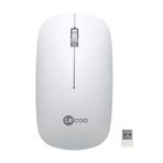 Lecoo WS214 1600DPI Beyaz USB Kablosuz Mouse