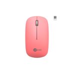 Lecoo WS214 Kablosuz 1200DPI 3 Tuşlu Sağ ve Sol Elle Kullanıma Uygun 10m Kullanım Mesafesi Yüksek Hızlı Kaydırma Uzun Pil Ömrü iOS Android Uyumlu Kompakt Optik İzleme Mouse Pembe