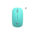 Lecoo WS214 Kablosuz 1200DPI 3 Tuşlu Sağ ve Sol Elle Kullanıma Uygun 10m Kullanım Mesafesi Yüksek Hızlı Kaydırma Uzun Pil Ömrü iOS Android Uyumlu Kompakt Optik İzleme Mouse Turkuaz