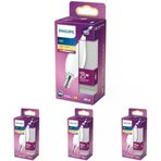 Led 25W Ba35 E14 Mum Tipi Ww Dim Edilmez Ampul 4Lü Paket