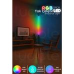 Led Abajur Aplik Gece Lambası Rgb Lambader 16 Renkli Uzaktan Kumandalı Işık 4 Animasyonlu Luciled1