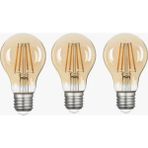 LED Ampul 6W 3000K E27 (Sarı Işık) A60 660 Lümen - Beyaz