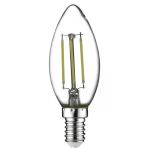 Led Ampül, Filament Candle-6, 6W, E14 Duylu, 6400K Beyaz Işık, Horoz