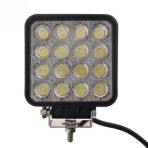 Led Armatur Projektor Beyaz 16 Ledlı Kare 10-30Vdc 48W