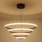 LED Avize 4'lü Ring Sarkıt TRA30104 Ø100CM - Çok Renkli