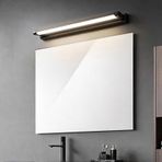 LED ayna lambası, banyo duvar lambaları, modern, minimalist duvar aydınlatması, resim aydınlatması, makyaj lambası, banyo dolabı, aynalı dolap, makyaj masası, oturma odası için (siyah nötr ışık, 60 cm