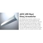 Led Bant Etanj Armatür, 36W 6500K 3550Lm, Beyaz Işık, 121 Cm