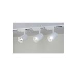 Led Beyaz Kasa Beyaz Işık 1 Metre Raylı 3 Adet 30w Ray Spot Vitrin Mağaza Armatürü