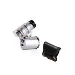 Led by-09 Işıklı Zoom Cep Mikroskop 60X Iphone 4 Aparatlı