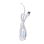 Led Dimmer Usb Portu Güç Kaynağı Uzatma Kablosu Aç Kapa Karartma Anahtarı Adaptör Tuş Beyaz Tek Renk Led 5-12V