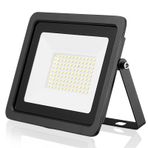 LED Dış Mekan Projektörü 220V-240V Dış Mekan Projektörü 10W 20W 30W 50W 100W Duvar Lambası Reflektör IP68 Su Geçirmez Bahçe Aydınlatması