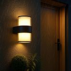 LED Duvar Aplik 12W IP54 - Günışığı 3200K, 1170 Lümen, Su Geçirmez Iç ve Dış Mekan Aydınlatma, Bahçe Balkon Teras Ev Koridor Için