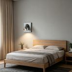 LED Duvar Lambası 350° Dönen Anahtarlı Duvar Lambası Modern İç Mekan Alüminyum Duvar Aydınlatmaları Minimalist Dikdörtgen Tasarım Merdiven Okuma Noktası (Nötr Işık, Gri)