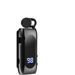 LED Ekranlı Makarali Kablosuz Bluetooth Kulaklık Siyah G400690