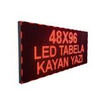 Led Eksis 48x96cm Tabela-kayan Yazı-kırmızı