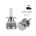 Led Far Ampulü 9006-3500lmx2-30w-12v Buz Mavisi / Laam704