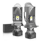 Led far ampulü beyaz H4 50w 12v 22000Lm csp chip lens canbus / LAAM979