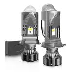 Led far ampulü beyaz H4 50w 12v-60v 22000Lm csp chip lens / LAAM979-1