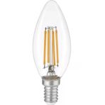 LED Filament Rustik Ampül, 8 W, 3000 K (Sarı Işık), 1050 Lm, E14, Heka Erd-35