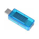 Led Göstergeli USB Tester - USB Voltmetre, Ampermetre