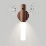LED hareket sensörlü ışık, ahşap duvar lambası, akü merdiveni, USB şarj edilebilir, vintage iç duvar lambası, dedektör, kablosuz ışık, gece lambası, manyetik çocuk odası, başucu lambası, sıcak beyaz