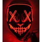 LED Işıklı Turuncu Maske - Seçenek