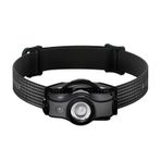 Led Lenser 502146 MH5 Black White Kafa Feneri