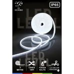 Led Level 12 Volt 3 Metre Beyaz Neon Şerit LED Esnek Silikonlu+Adaptör +Anahtarlı