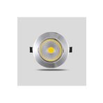 Led Mb 10 Adet 5 Watt Krom Gövde Günışığı Gömme Tavan Spot Lambası Armatür Driverli