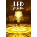 Led Mum Kristal Tip Pil Dahil LEDli Dumansız Alev Yapay Dekoratif Mum Dekor Işığı Şeffaf PR288
