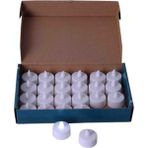 LED Mum Pilli 24ADET LED Işıklı Pilli El Mumu Şamdan LED Işık Masa Üstü LED Işık