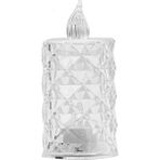 LED Mum Şeffaf Kristal LED Mum Pilli Alevsiz Çay Mumu Düğün Doğum Günü Ortam Işığı - Renkli - 1