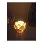 Led Mumlu Aydınlatma Lotus Çiçeği Dekorasyon Yılbaşı Hediyelik LED MUM DAHİLDİR