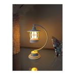 Led mumlu fener Dekoratif Mumluk 20 CM LED MUM DAHİLDİR beyaz plastiktir
