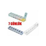 Led Plastıc Haftalık Ilaç Saklama Kutusu