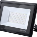 LED Projektör 30W-400W, Enerji Tasarruflu, Suya Dayanıklı, Uzun Ömürlü Aydınlatma, Bahçe, Dış Mekan, Endüstriyel Kullanım için (50W)
